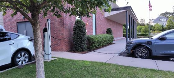 EV charger at MKA Primary School Faculty Parking Lot