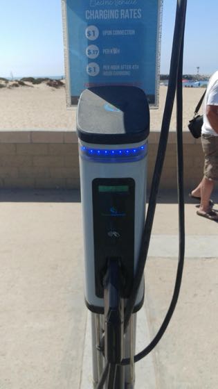 EV charger at Harbor Cove Beach