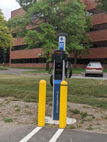 EV charger at Social Security (Picotte / 12 Corporate 1)