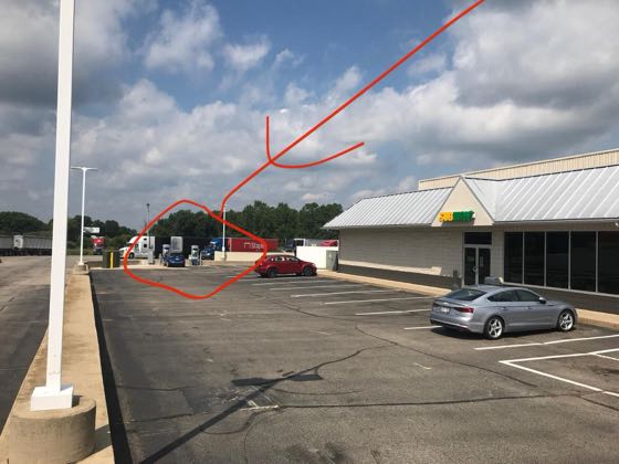 EV charger at Johnny’s Markets