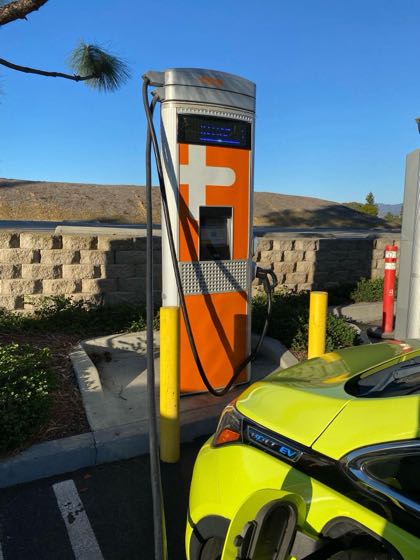 EV charger at Laguna Woods Village
