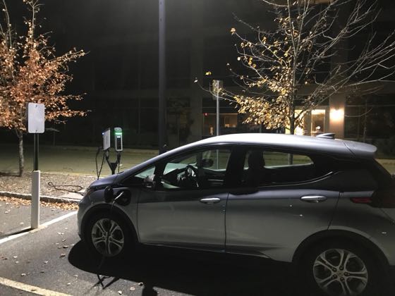 EV charger at Wyndham Destinations