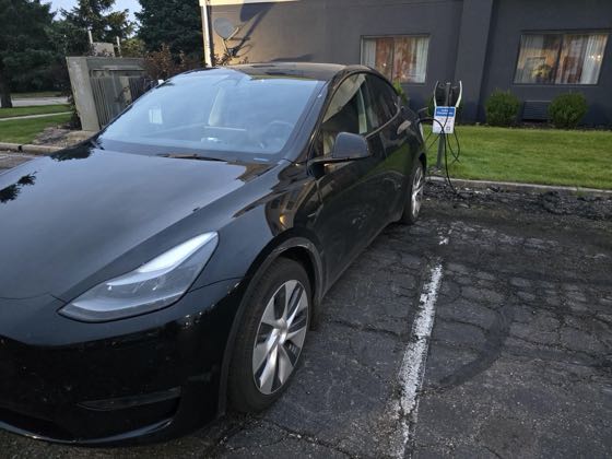 EV charger at Fairfield Inn & Suites