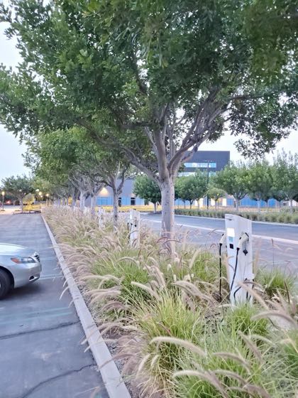 EV charger at MerchSource