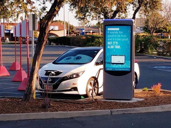 EV charger at Chula Vista Center - Macy's