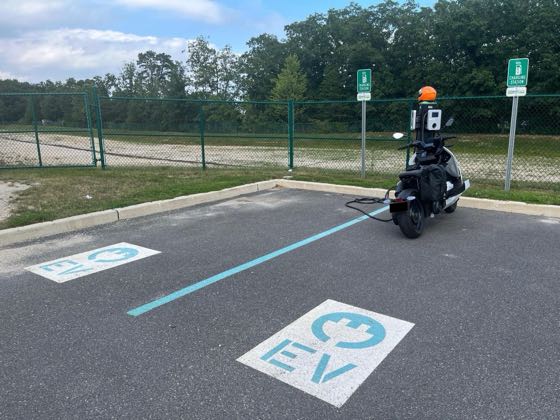 EV charger at EHT Health Park - Building 1200