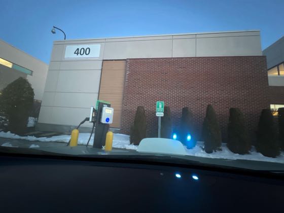 EV charger at EHT Health Park - Building 400
