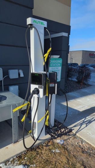 EV charger at Fairfield Inn & Suites