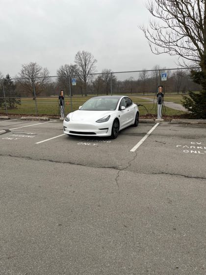 EV charger at Foster Park