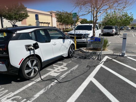 EV charger at Kohl's