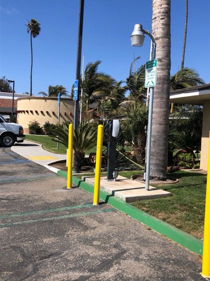 EV charger at Travelodge by Wyndham Santa Maria (1)