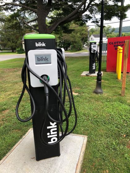 EV charger at Four Brothers Anemia