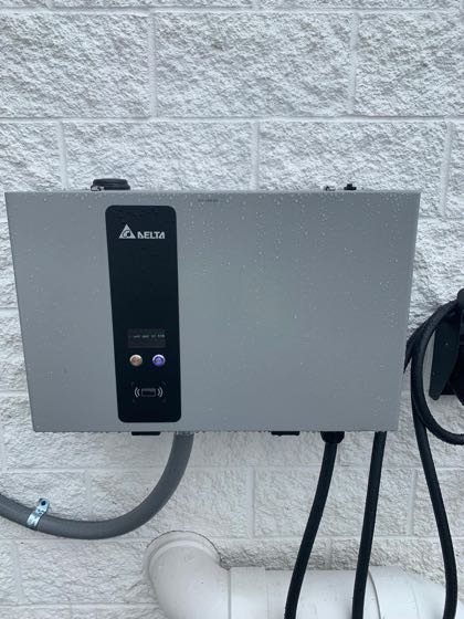 EV charger at Koehne Chevrolet GMC