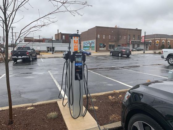 EV charger at Gazebo Park