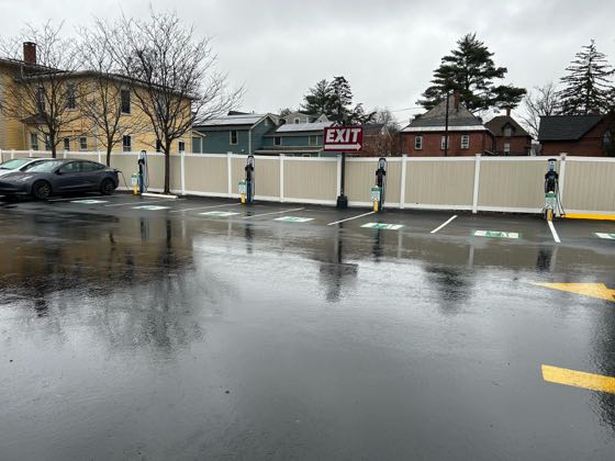 EV charger at The Hotel Northampton