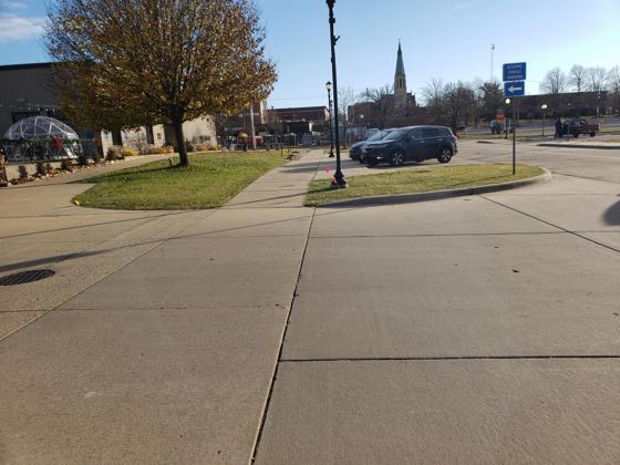 EV charger at Mill St Municipal Parking