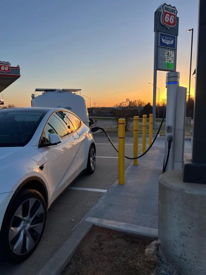 EV charger at ASAP General Store