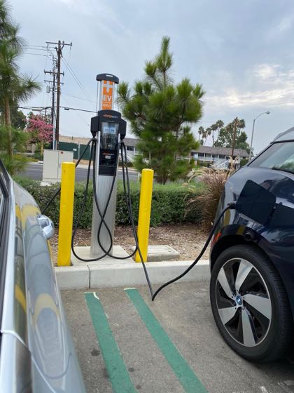 EV charger at Chick-fil-A