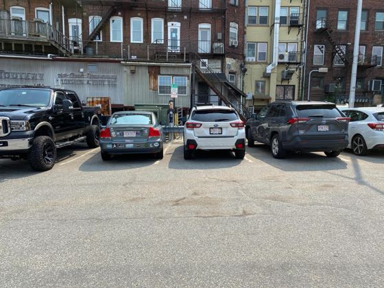 EV charger at Masonic Street Parking Lot