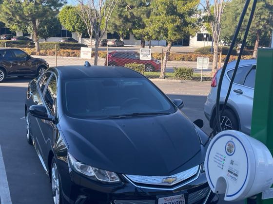 EV charger at LA County Probation Department