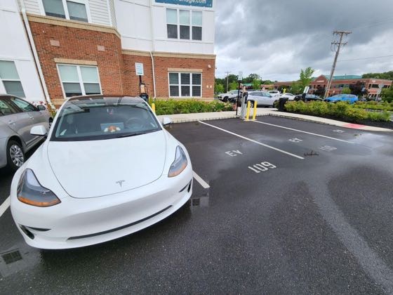 EV charger at 99 Bridge