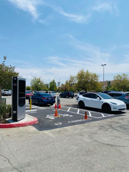 EV charger at Kohl's Moreno Valley