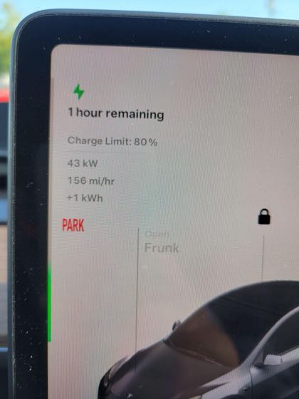 EV charger at La Habra City Hall
