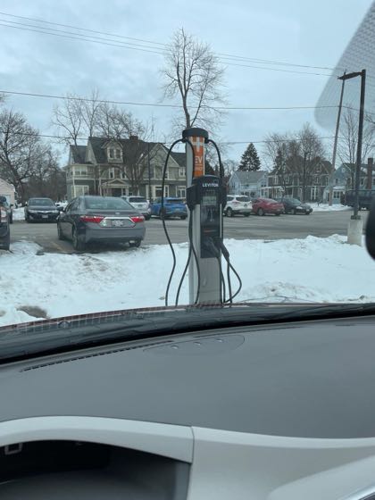 EV charger at Lawrence University