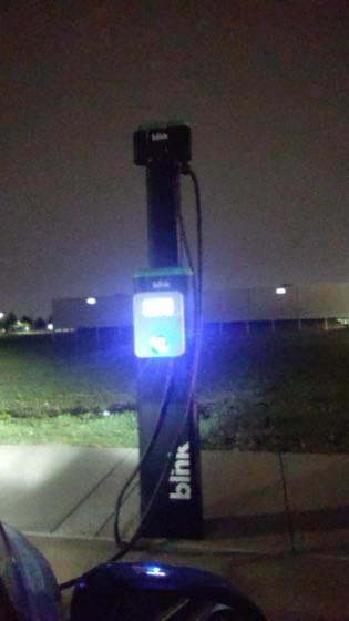 EV charger at West Love (South Parking)