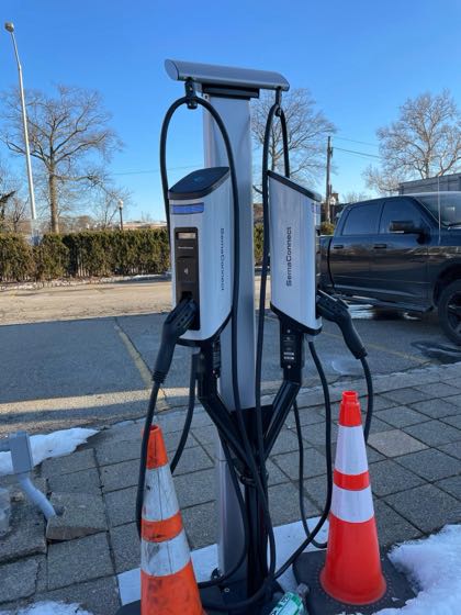 EV charger at 1 Elmer St