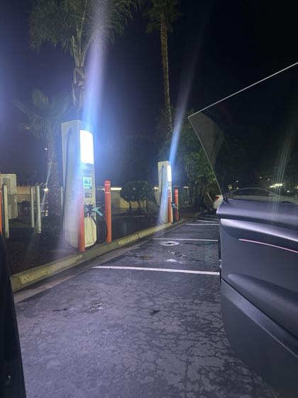EV charger at Best Western Americana Inn