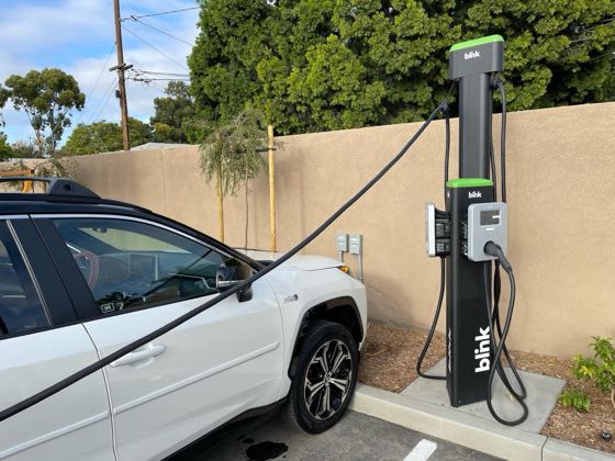 EV charger at Avant Real Estate
