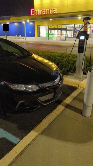 EV charger at IKEA