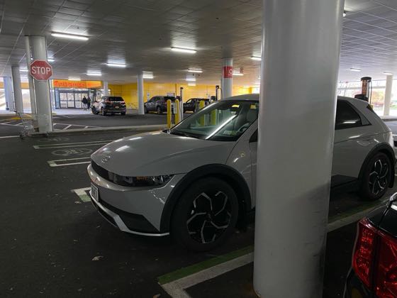 EV charger at IKEA (Former Alexander's Store)