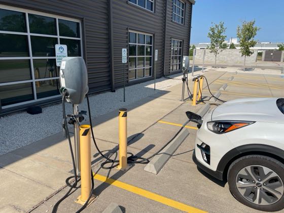 EV charger at The Cannon West Houston