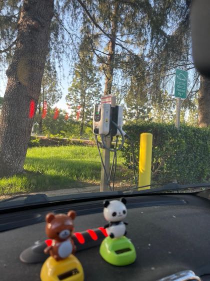 EV charger at Diamond Bar City Hall
