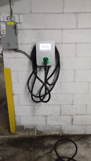 EV charger at The Veneto