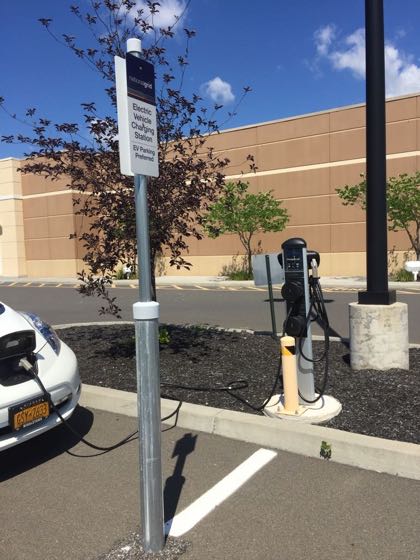 EV charger at Kohl's