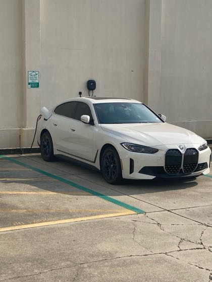 EV charger at Baton Rouge Marriott