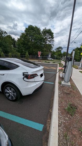 EV charger at Franklin Township Community Youth Center