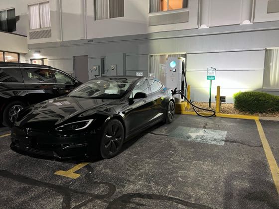 EV charger at Wingate by Wyndham Tinley Park