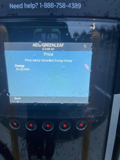 EV charger at Springfield City Library