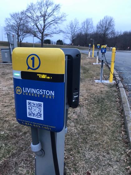 EV charger at SUNY Sullivan