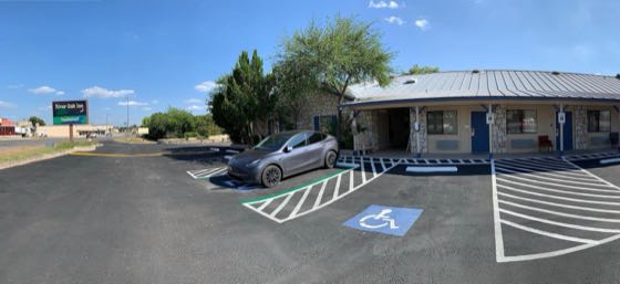 EV charger at River Oak Inn & Restaurant