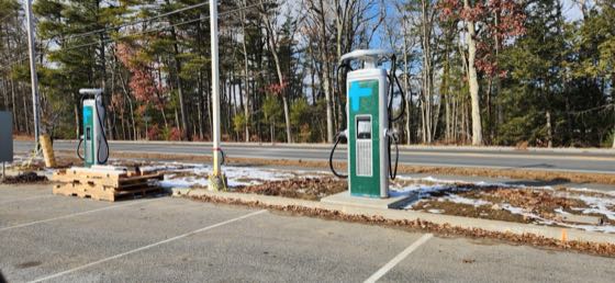 EV charger at Pride Convenience Store