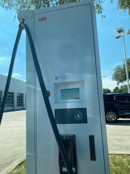 EV charger at Freeman Buick GMC