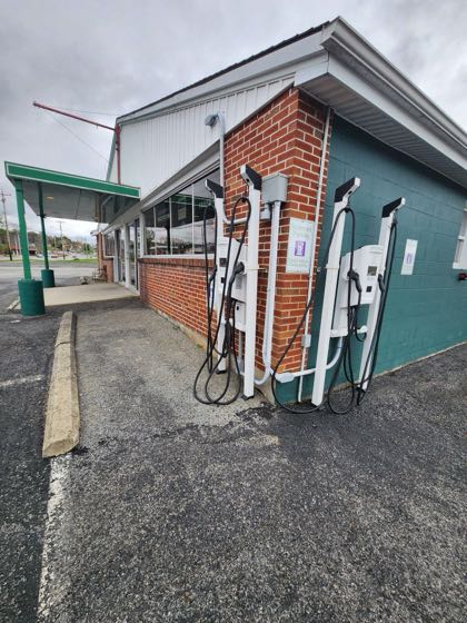 EV charger at Adirondack Enterprises LLC / Quest Diagnostics