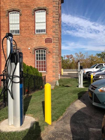 EV charger at The Lofts at Harmony Mills (3)