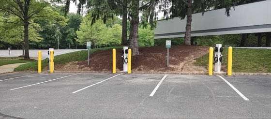 EV charger at 10 Waterview Building