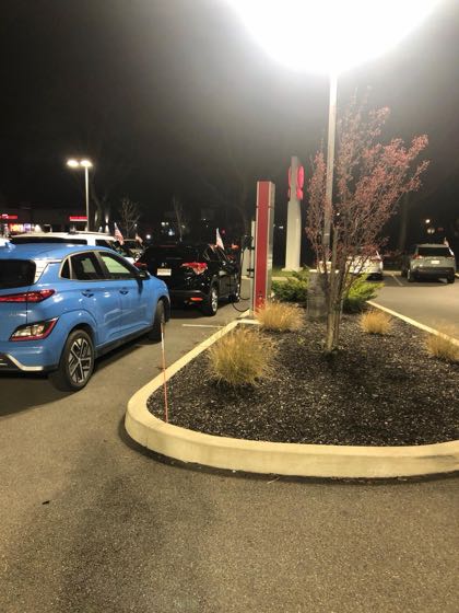 EV charger at Northway Toyota